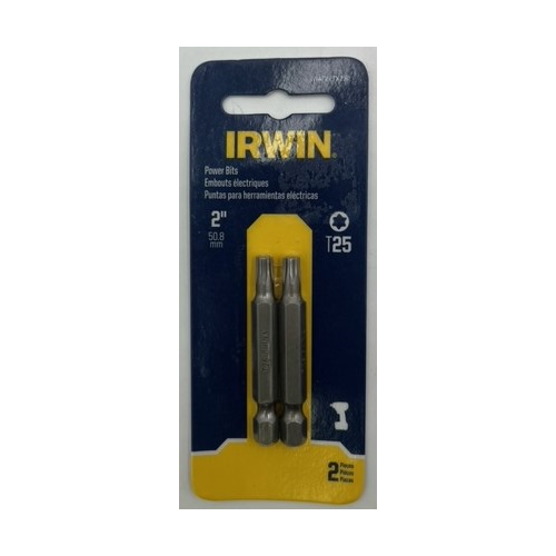 Irwin IWAF22TX252 Torx Insert Power Bits T25 PH, 2 inch - 2 pack