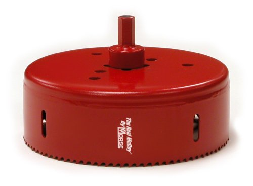 MK Morse TA88 5-1/2-Inch Hole Saw with Attached Arbor