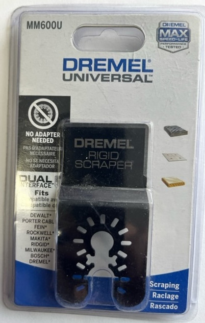 Dremel MM600U Universal 1.6 in. Rigid Scraper Oscillating Multi-Tool Blade (1-Piece)