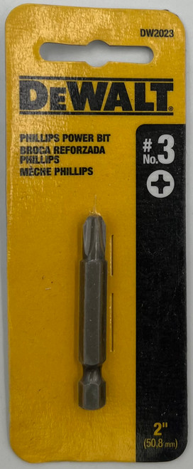 DeWalt DW2023 #3 Phillips Insert Bit