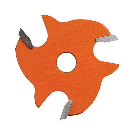 CMT 822.348.11 3-Wing Slot Cutter with 3/16-Inch Cutting Length and 5/16-Inch Bore