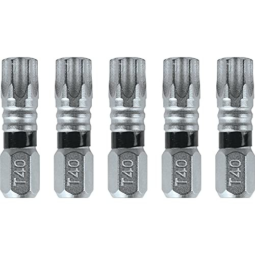Makita E-10609 Impact XPS® T40 Torx 1" Insert Bit, 5/pk