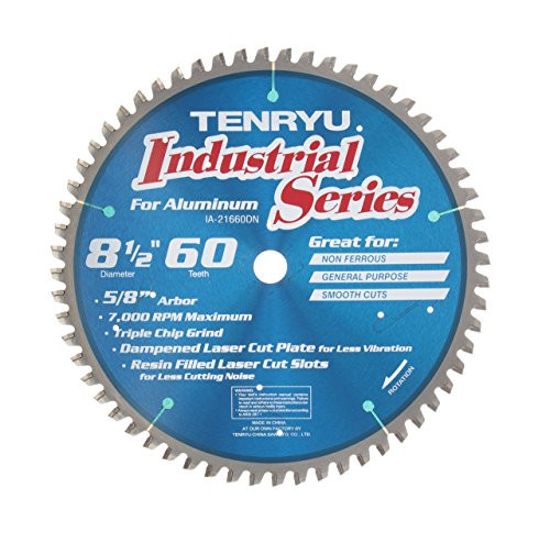 Tenryu IA-21660DN Aluminum Non Ferrous Carbide Saw Blade