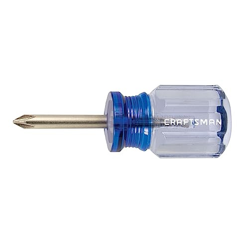 CRAFTSMAN Phillips Screwdriver, PH #1 x 1-1/2 in Acetate Handle (CMHT65001)