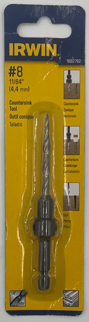 Irwin Tools 1882782 SPEEDBOR Countersink Wood Drill Bit, Number-8