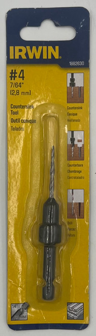 Irwin Tools 1882630 SPEEDBOR Countersink Wood Drill Bit, Number-4