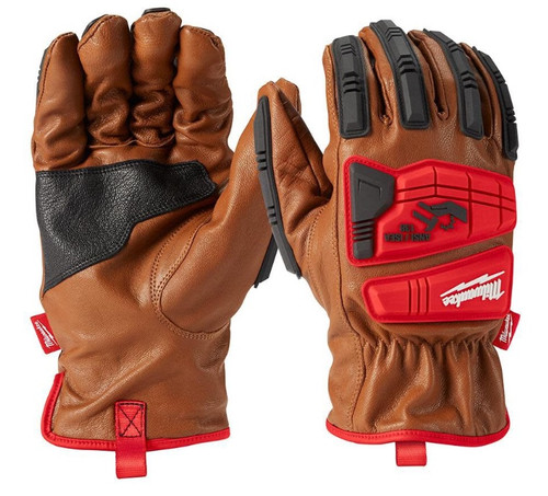 Milwaukee 48-22-8771 Impact Cut Level 3 Goatskin Leather Gloves Medium