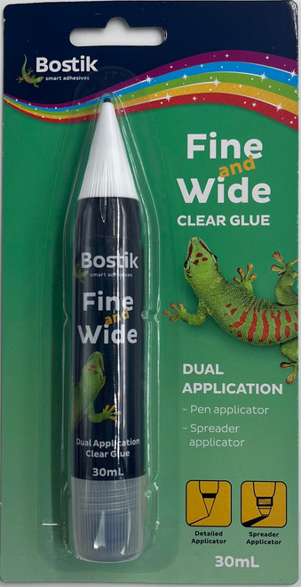 Bostik 99687 Fine and Wide Dual Application Clear Glue