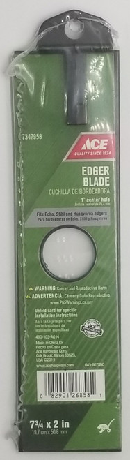 Ace 7347958 Edger Blade, 7-3/4" x 2"