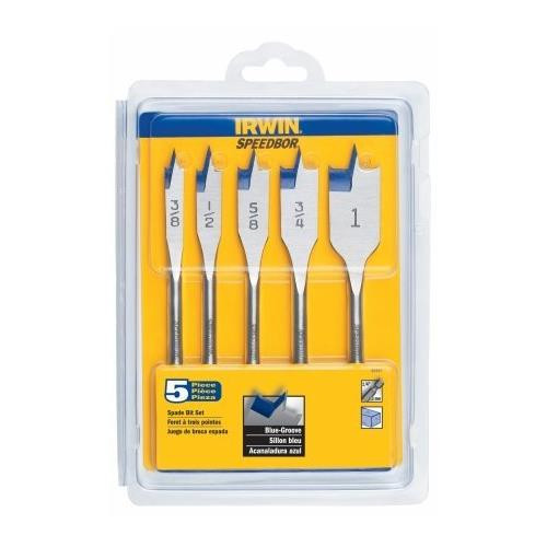 Irwin 88885 Speedbor Blue Groove Set 5 Count