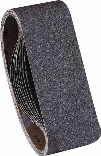 United Abrasives SAIT 57504 Blue Line 1A-X Sanding Belts, 3" x 24", 60 Grit, 10-Pack