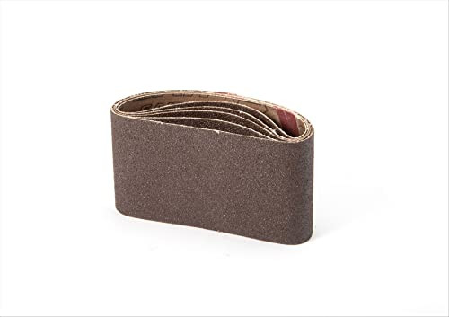 United Abrasives SAIT 57507 Blue Line 1A-X Sanding Belts, 3" x 24", 120 Grit, 10-Pack