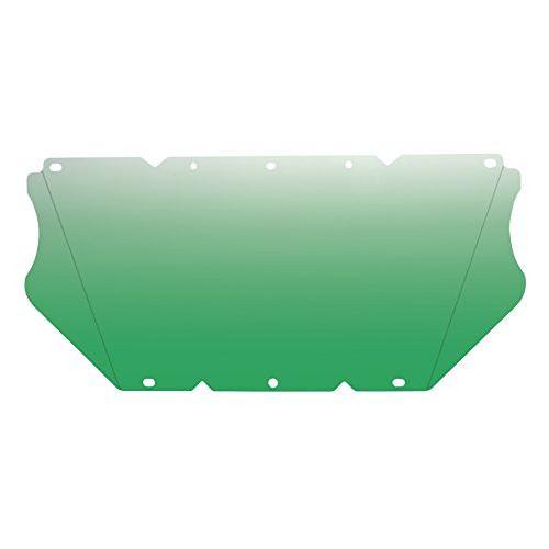 MSA 10115843 V-Gard Polycarbonate Nitrometer for V-Gard Chin Protector, Contoured, Antifog/Antiscratch Coating, 8" x 17" x 0.06", Green Tint MSA 10115843 V-Gard Polycarbonate Nitrometer for V-Gard Chin Protector, Contoured, Antifog/Antiscratch Coating, 8" x 17" x 0.06", Green Tint