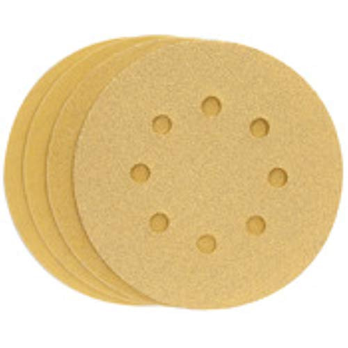 NORTON ABRASIVES/ST GOBAIN #49159 Hook/Loop Random Orbit Discs, 2-Fine, 1-Medium, 1-Course Grits, 1-Pk/4-Discs