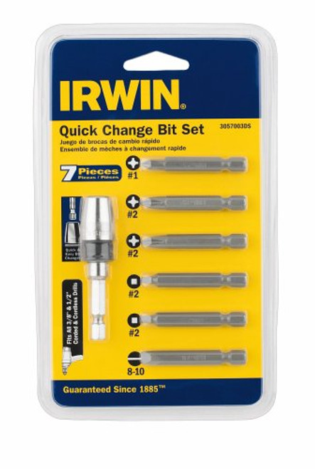 Irwin Industrial Tools 3057003DS Drive Guide Set, 7-Piece