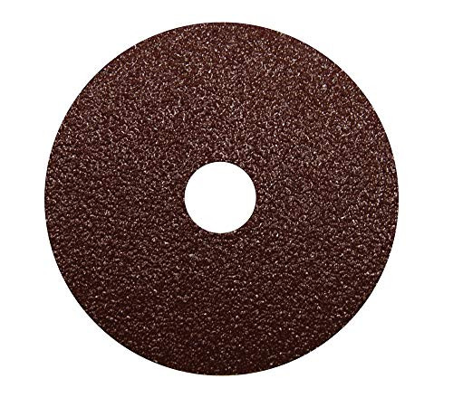 Century Drill & Tool (75006) Resin Fiber Sanding Disc, 5" 36 Grit, 3 Pack