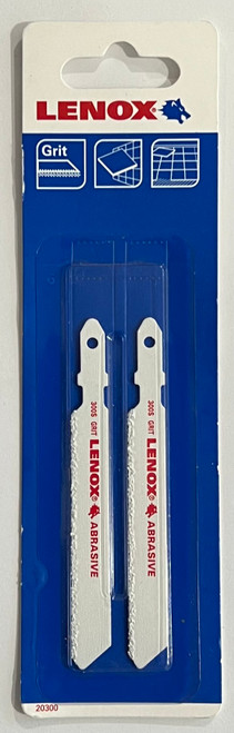 Lenox Tools 20300GT300S T-Shank Carbide Grit Jig Saw Blade, for Tile 3-1/2-Inch Length, 2-Pack