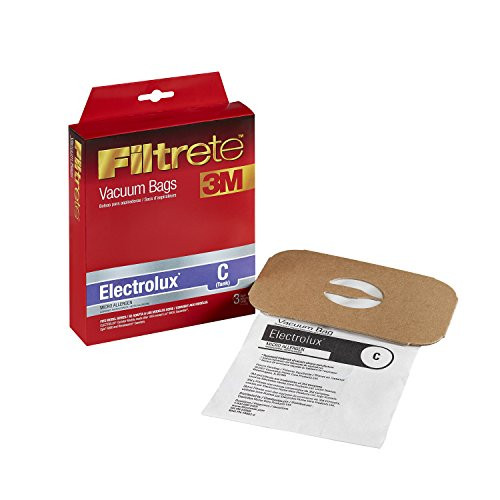 3M Filtrete Electrolux C (Tank) Micro Allergen Vacuum Bag - 3 bags (67706)