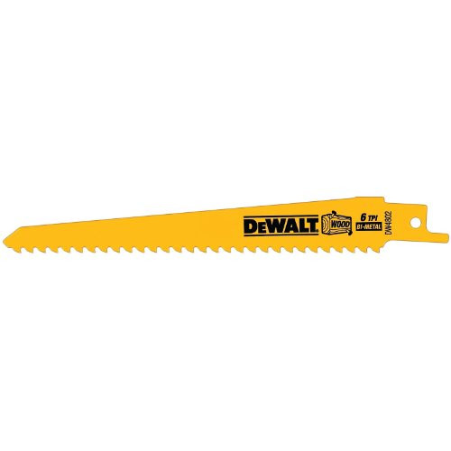 DEWALT (25-Pack) DW4802B25 6-Inch Reciprocating Saw Blade