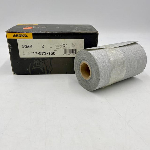 Mirka 17-573-150 S-Carat PSA SK 150 Grit Sheet Roll, 10 Yds