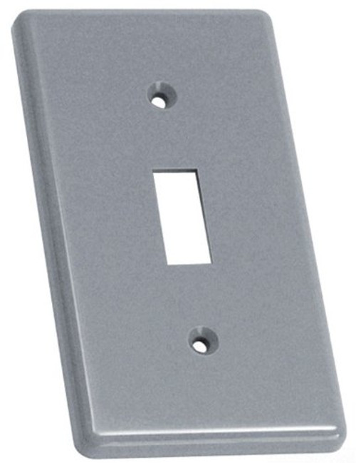 Carlon HB1SW Outlet Box Cover, 1 Gang, 4.3-Inch Length by 2.38-Inch Width