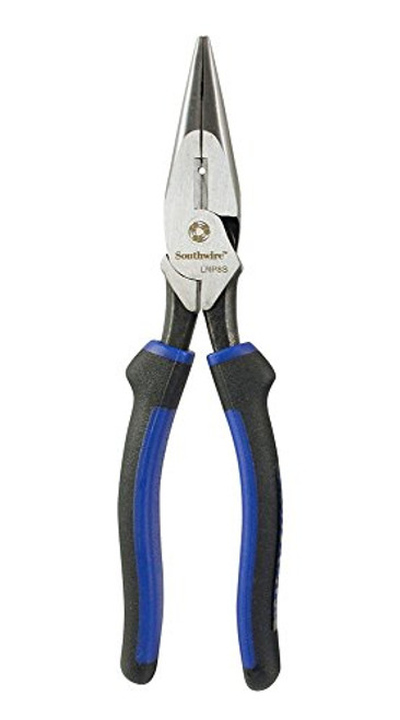 Southwire LNP8S Standard Long Nose Pliers - Stripping, 8-Inch