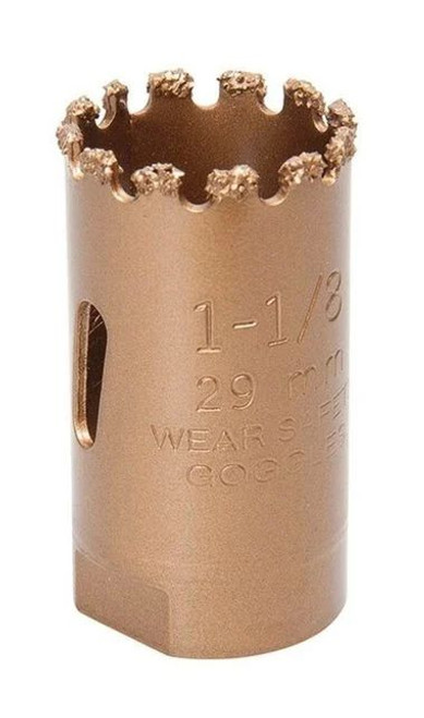 Greenlee 725-1-1/8 Carbide Grit Hole Saw 1-1/8in