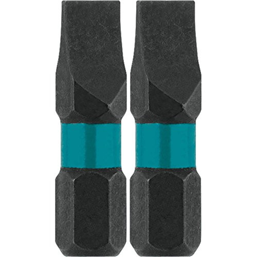 Makita A-96621 ImpactX 1in No.8 Slotted Insert Bit, 2 Pack