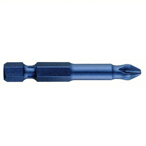 50 Pack Westward 40L620A Phillips Power Bit, #3, 2"