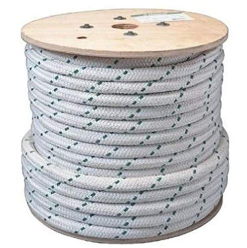 Greenlee - Poly Pro Rope 1/4X600Feet, Pulling (413), bright yellow with green tracer, 1/4-inch by 600-foot