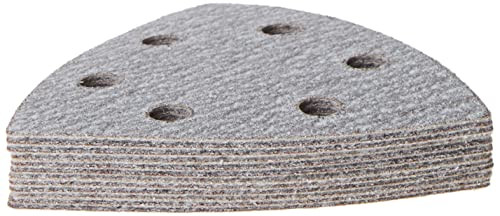 DEWALT 12-Pk Hook and Loop Triangle 80 Grit Sandpaper, DWASPTRI08