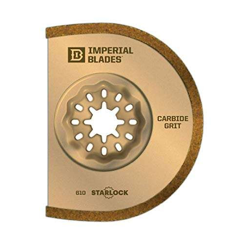 Imperial Blades IBSL610-1 Starlock 3" Carbide Grit Segment Blade, 1PC