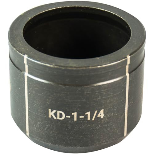 GREENLEE KD-1-1/4, 1-1/4" Conduit Size Knockout Die, Pop GREENLEE KD-1-1/4, 1-1/4" Conduit Size Knockout Die, Pop