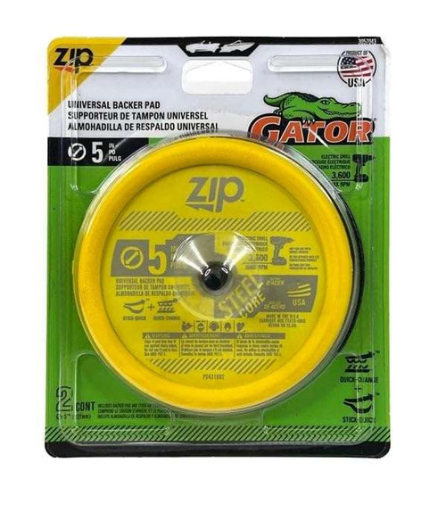Gator 3057-0 5" 2-Piece Universal Backer Pad, Combo Pad