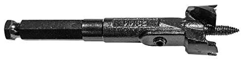 Century Drill & Tool 38318 Self Feed Wood Bit, 1-1/8"