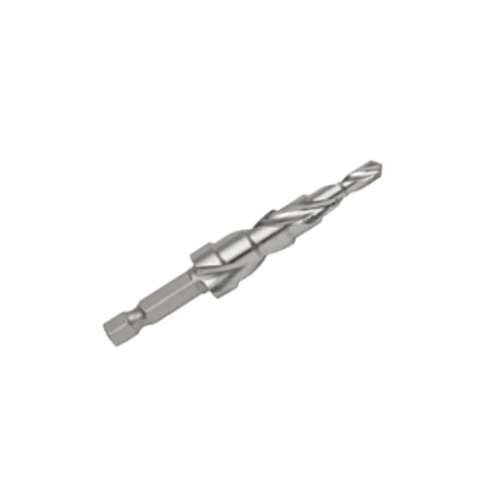 ITM 274HEX02 M2 HSS Fast Spiral 6 Step 3/16" to 1/2" Step Bit (Spiral Flute)