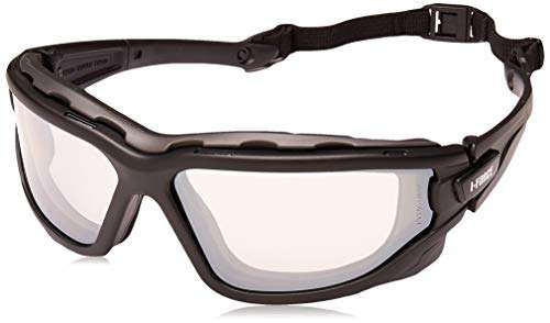 Pyramex (1-Pair) I-Force Sporty Dual Pane Anti-Fog Goggle, Indoor/Outdoor Mirror Anti-Fog Lens (SB7080SDT)