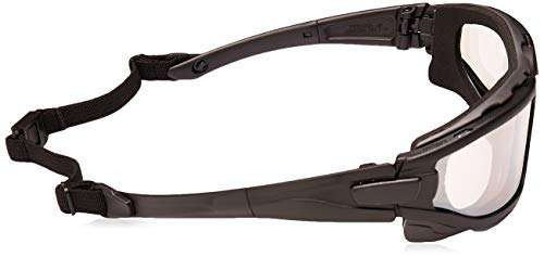 Pyramex (1-Pair) I-Force Sporty Dual Pane Anti-Fog Goggle, Indoor/Outdoor Mirror Anti-Fog Lens (SB7080SDT)