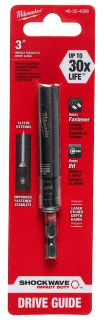 MILWAUKEE 48-32-4508 Shockwave 3" Magnetic Drive Guide
