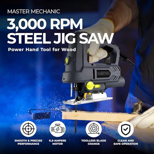 Master Mechanic 103689 6.5 Amp Jig Saw