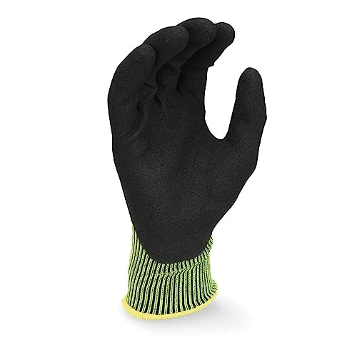 12-Pairs Radians RWG31XL FDG Coating High Visibility Work Glove - Size XL