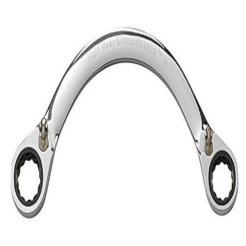 GEARWRENCH 12 Pt. Half-Moon Reversible Double Box Ratcheting Wrench, 3/4" x 7/8" (EHT9844)