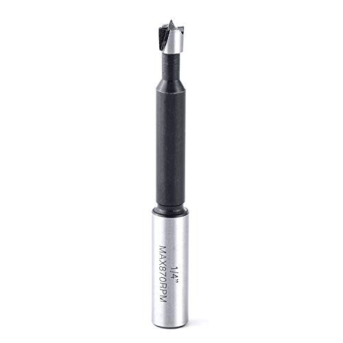 Amana Tool High Carbon Tool Steel Forstner Bit 1/4" Dia. x 5/16" Shank (FO-080)