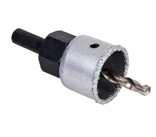 Tuff Stuff Power Tool Accessories 1-1/4" Universal Arbor Hole Saw w/ Tungsten Carbide Grit (93125)