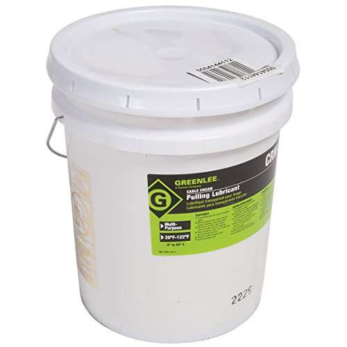 Greenlee - Lube,Cream-5 Gallon, Cable Pulling (CRM-5)