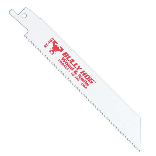 Stone Tools Bully Hog 1 pack/5 blades, 6" Straight Reciprocating Saw Blades (ST-103)
