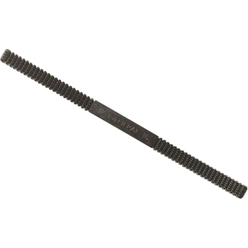 General Tools, 1 pc. 8-1/2" L High Carbon Steel Assorted Thread Repair File (177-2)