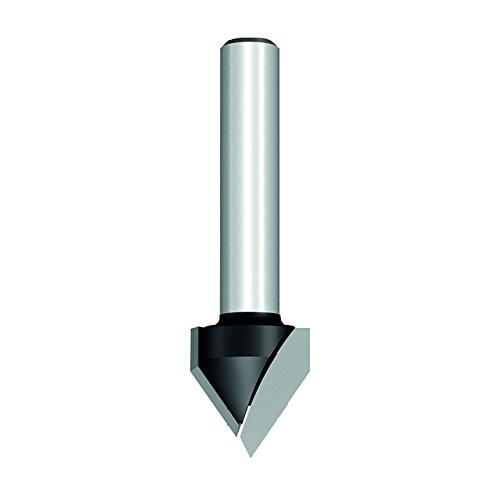 CMT 85801 Contractor V-Grooving Bit 7/16-inch Diameter, 60° Cutting Angle, 1/4-inch shank CMT 85801 Contractor V-Grooving Bit 7/16-inch Diameter, 60° Cutting Angle, 1/4-inch shank