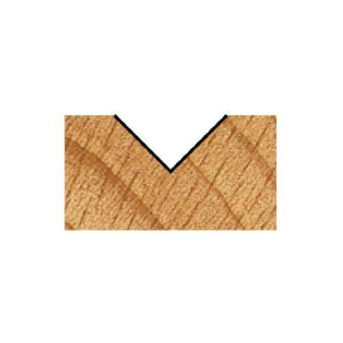 CMT 81503 Contractor V-Grooving Bit, 1/2-inch Diameter, 90° Cutting Angle, 1/4-inch shank CMT 81503 Contractor V-Grooving Bit, 1/2-inch Diameter, 90° Cutting Angle, 1/4-inch shank
