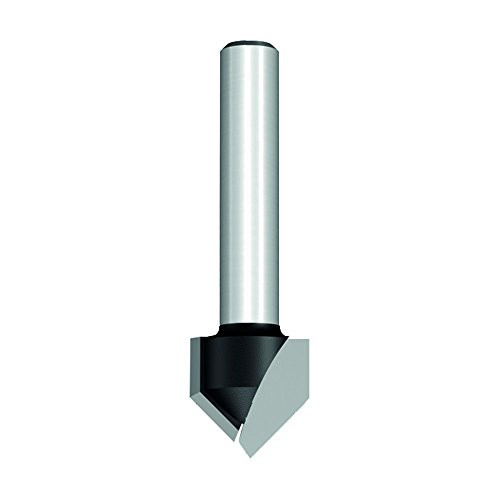 CMT 81503 Contractor V-Grooving Bit, 1/2-inch Diameter, 90° Cutting Angle, 1/4-inch shank CMT 81503 Contractor V-Grooving Bit, 1/2-inch Diameter, 90° Cutting Angle, 1/4-inch shank